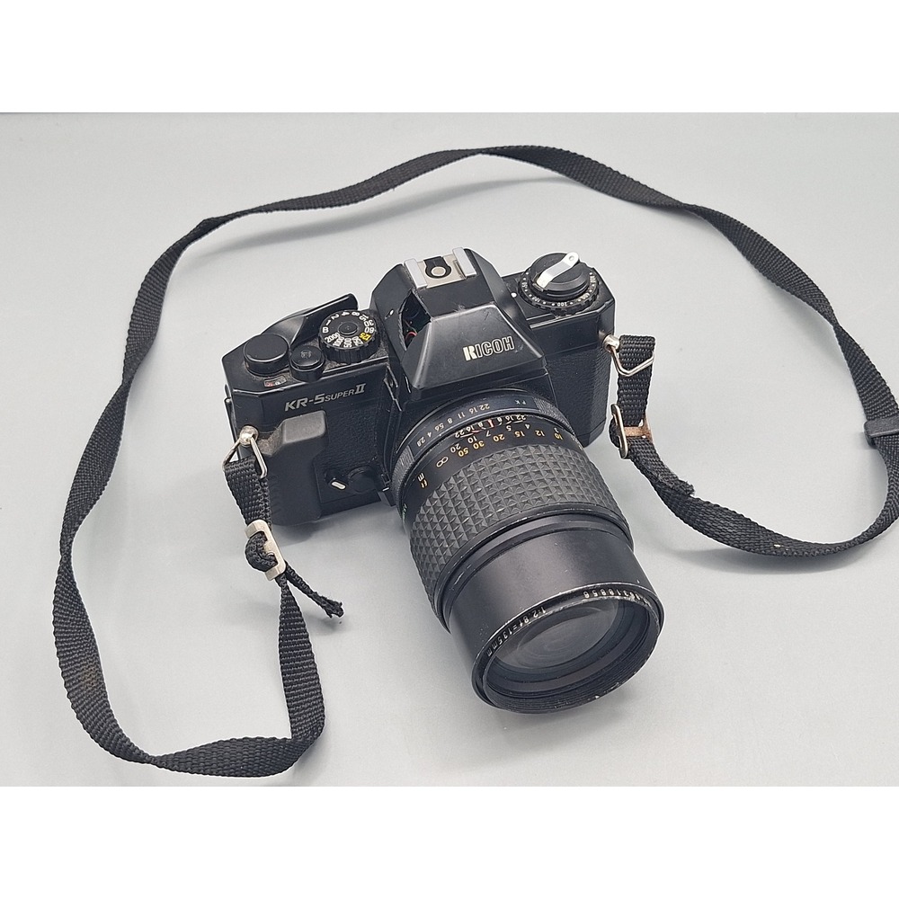 Ricoh KR-5 Super II 35mm SLR Film Camera with Lens Vintage Photography UNTESTED - Picture 2 of 16